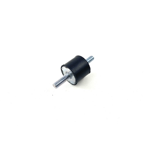 Fairchild Industries Rubber vibration isolator mount, male to male, metric, Natural Rubber 50A, Zinc-plated steel RVI1008-MM50 - main